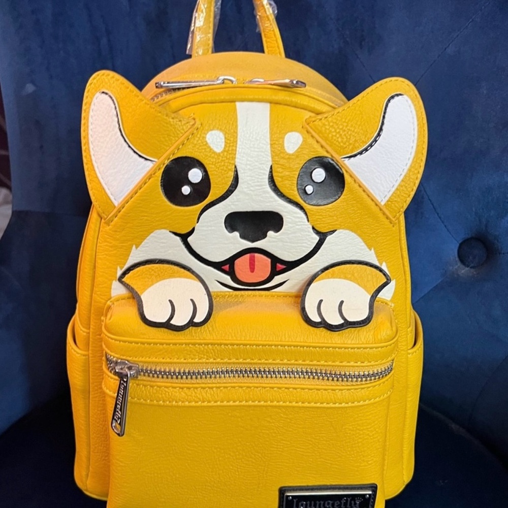 Loungefly Yellow Corgi Backpack